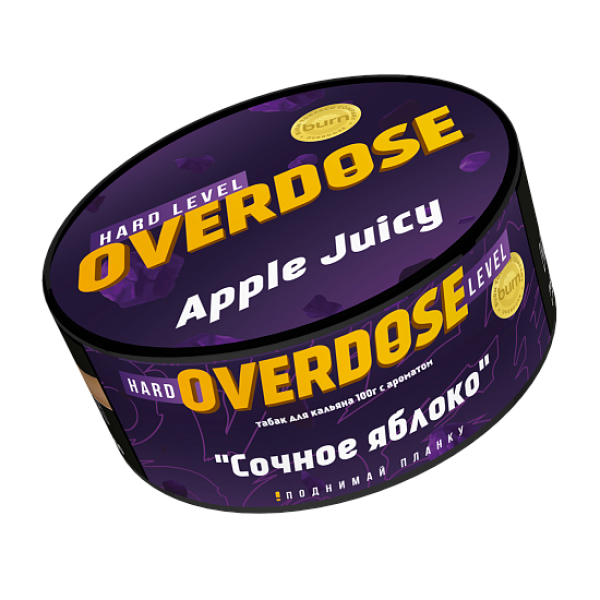 Табак Overdose Apple Juicy (Сочное яблоко) 100 гр в Санкт-Петербурге