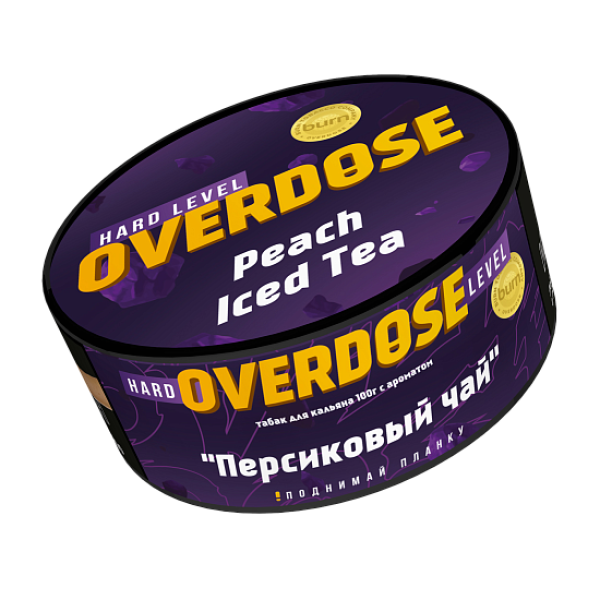 Табак Overdose Peach Iced Tea (Персиковый чай) 100 гр в Санкт-Петербурге