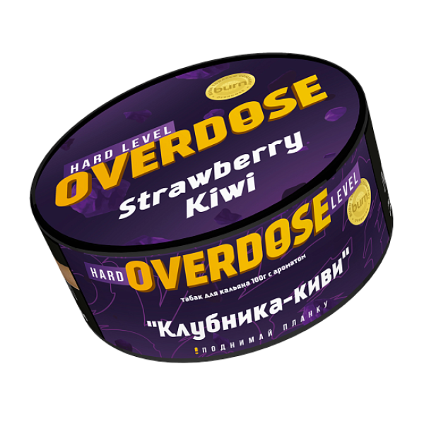 Табак Overdose Strawberry Kiwi (Клубника киви) 100 гр в Санкт-Петербурге
