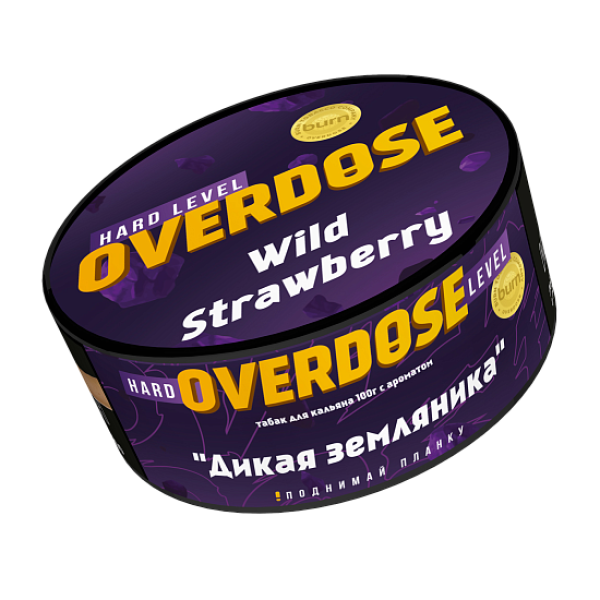 Табак Overdose Wild Strawberry (Дикая земляника) 100 гр в Санкт-Петербурге