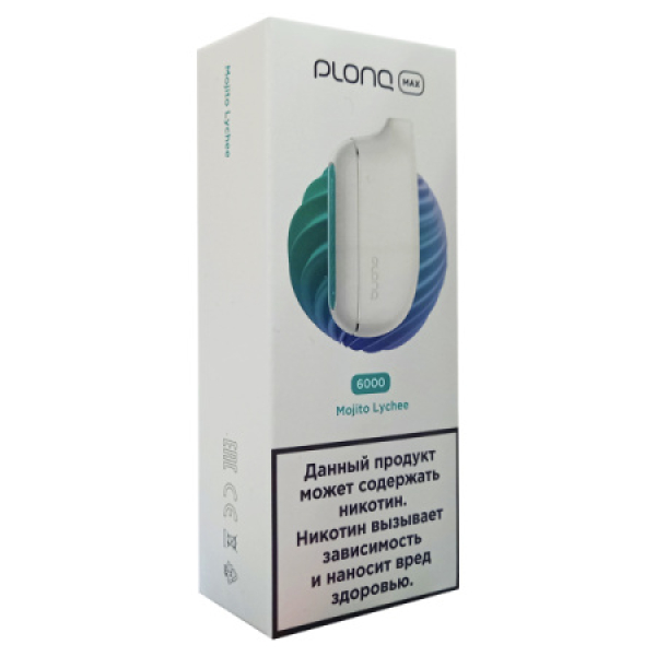 Plonq Max Mojito Lychee 6000 тяг в Санкт-Петербурге