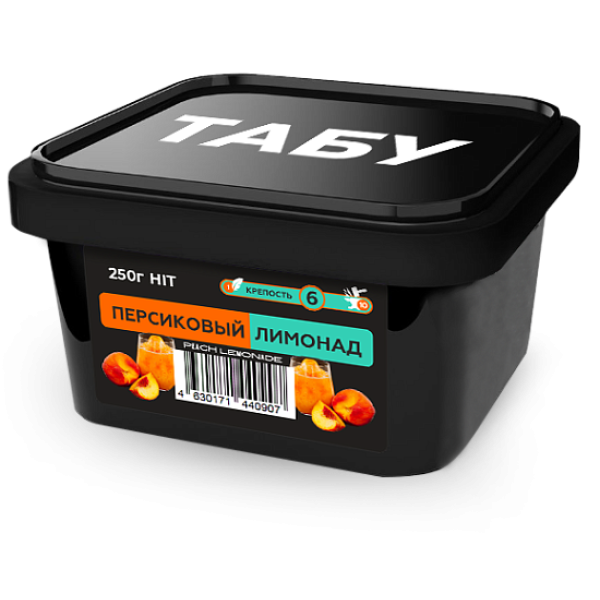 Смесь Tabu Hit Strong PEACH LEMONADE 250 гр в Санкт-Петербурге