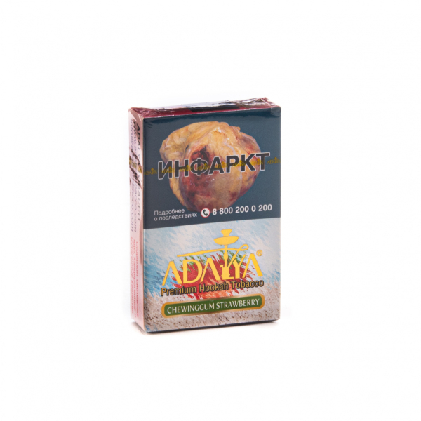 Табак Adalya Chewinggum strawberry  50 грамм в Санкт-Петербурге