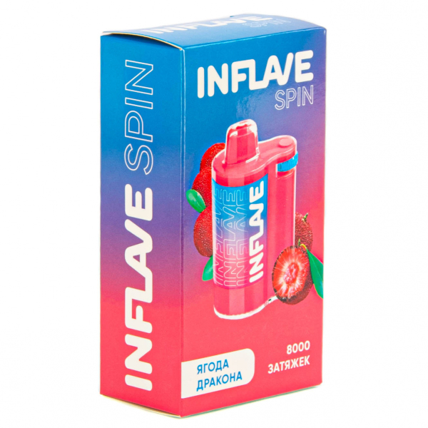 INFLAVE SPIN Ягода Дракона (8000 затяжек) в Санкт-Петербурге