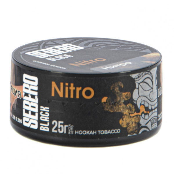 Табак Sebero Black Nitro  25 грамм в Санкт-Петербурге
