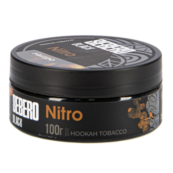 Табак Sebero Black Nitro  100 грамм в Санкт-Петербурге