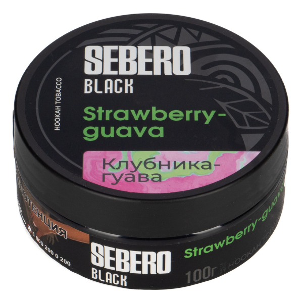 Табак Sebero Black Strawberry Guava  100 грамм в Санкт-Петербурге