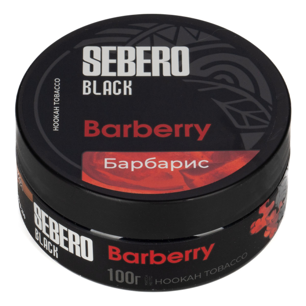 Табак Sebero Black Barberry  100 грамм в Санкт-Петербурге