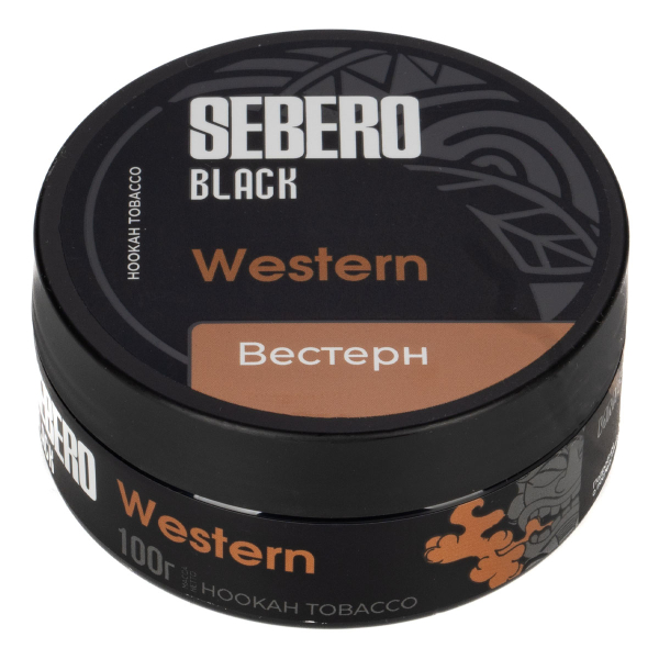 Табак Sebero Black Western  100 грамм в Санкт-Петербурге
