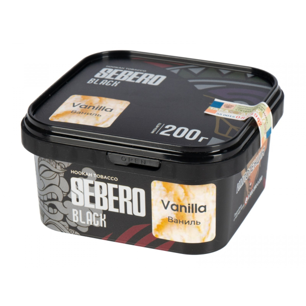 Табак Sebero Black Vanilla  200 грамм в Санкт-Петербурге