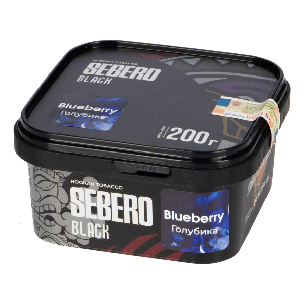 Табак Sebero Black Blueberry  200 грамм в Санкт-Петербурге