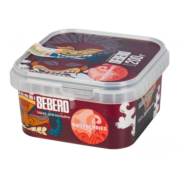 Табак Sebero Raspberries  200 грамм в Санкт-Петербурге