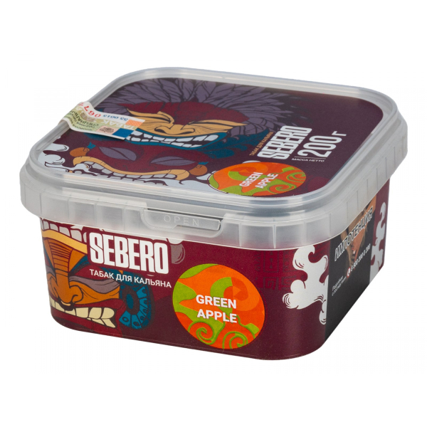 Табак Sebero Green apple  200 грамм в Санкт-Петербурге