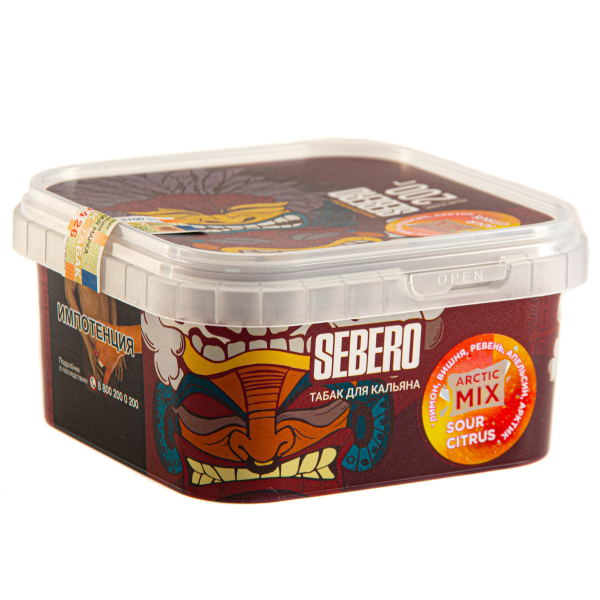 Табак Sebero Arctic Mix Sour citrus  200 грамм в Санкт-Петербурге