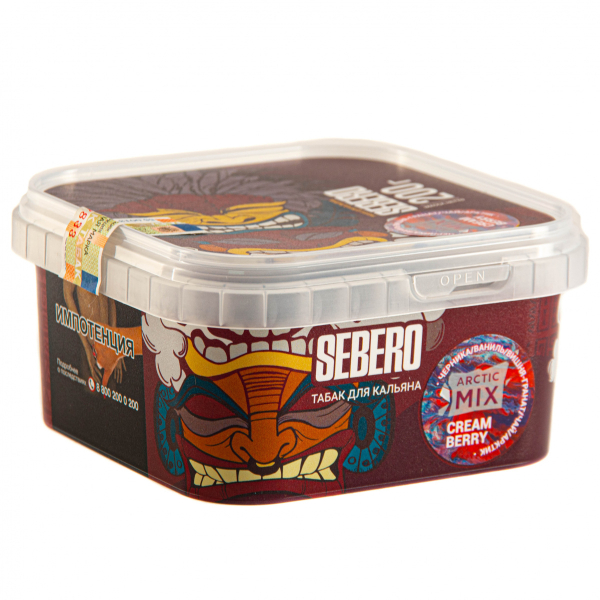 Табак Sebero Arctic Mix Cream berry  200 грамм в Санкт-Петербурге