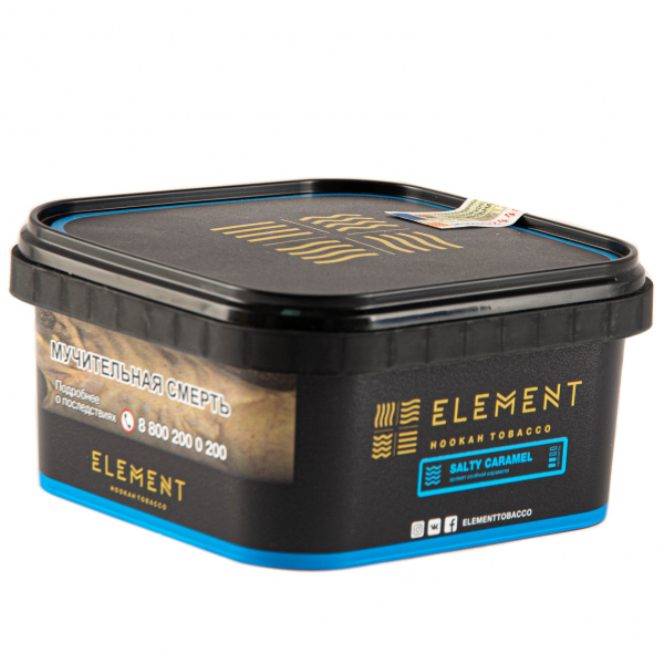Табак Element ВОДА Salty Caramel  200 грамм в Санкт-Петербурге