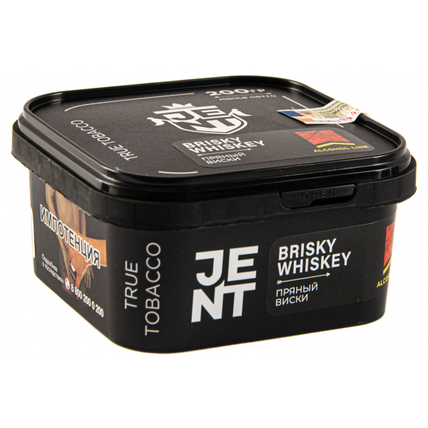 Табак JENT Brisky Whiskey (Пряный виски)  200 грамм в Санкт-Петербурге