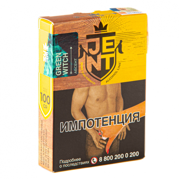 Табак JENT Green Witch (Абсент)  100 грамм в Санкт-Петербурге