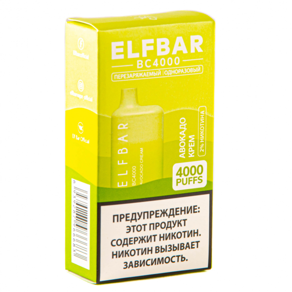 ELF BAR Avocado Cream (4000 затяжек) 20 мг в Санкт-Петербурге