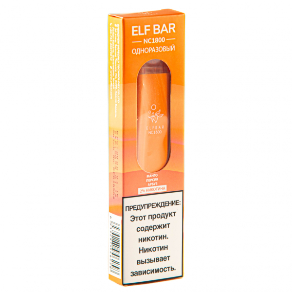 ELF BAR NC Mango Peach Watermelon (1800 затяжек) 20 мг в Санкт-Петербурге