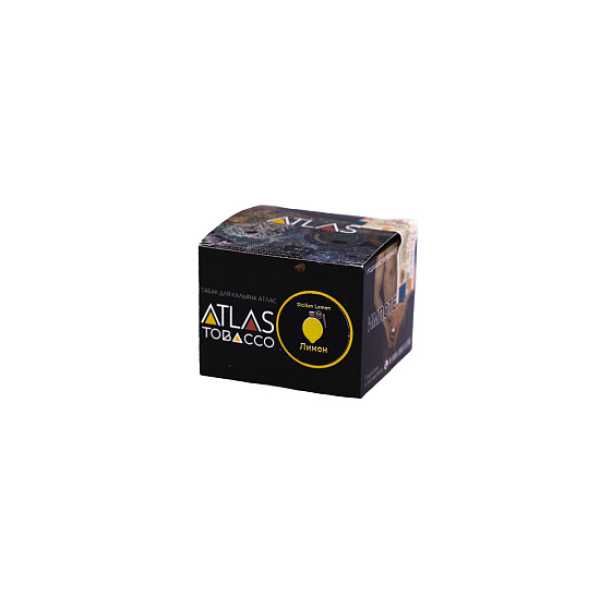 Табак ATLAS SICILIAN LEMON (ЛИМОН)  100 грамм в Санкт-Петербурге