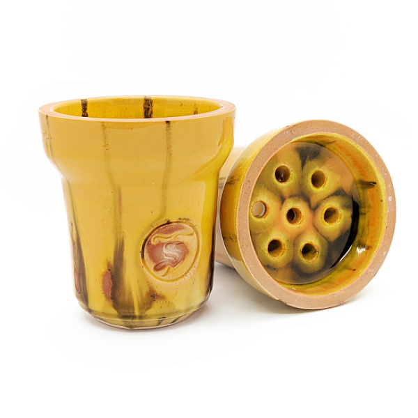 Чаша St Bowls Classic Glaze желтая с полосками в Санкт-Петербурге