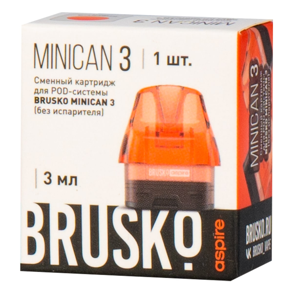 Картридж Brusko Minican 3 красный в Санкт-Петербурге
