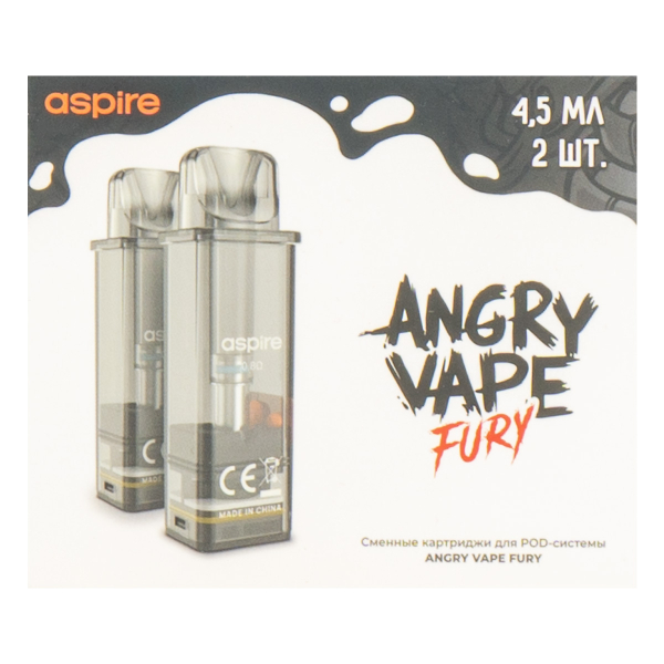 Картридж Brusko Angry Vapefury 4.5 мл (2шт) в Санкт-Петербурге