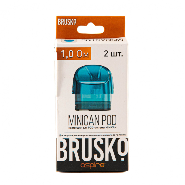 Картридж Brusko Minican синий (2шт.) 1,0 в Санкт-Петербурге