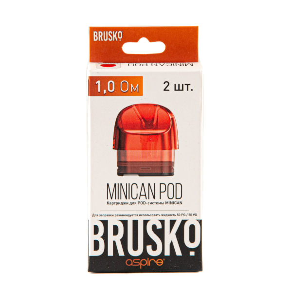 Картридж Brusko Minican красный (2шт.) 1,0 в Санкт-Петербурге