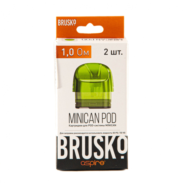 Картридж Brusko Minican зелёный (2шт.) 1,0 в Санкт-Петербурге