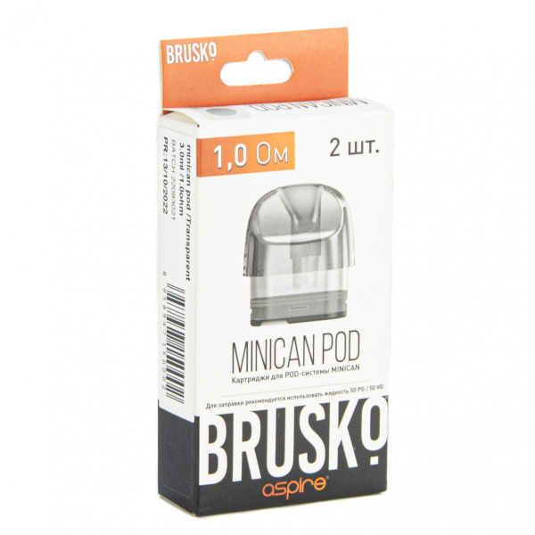 Картридж Brusko Minican прозрачный (2шт.) 0,8 в Санкт-Петербурге