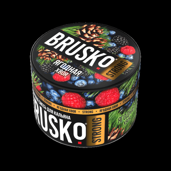Смесь Brusko Strong ягодная хвоя  50 гр в Санкт-Петербурге