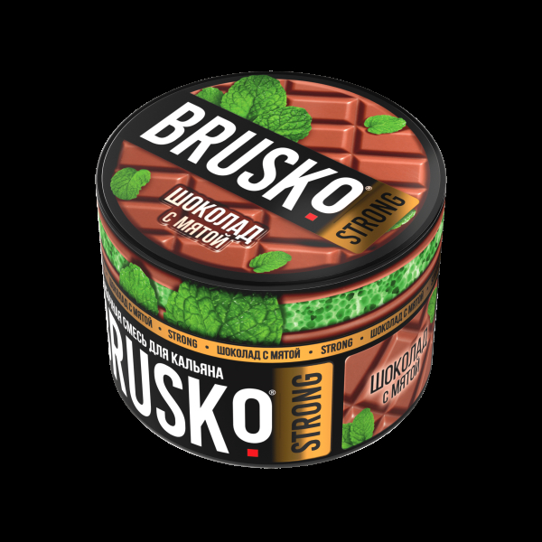 Смесь Brusko Strong шоколад с мятой  50 гр в Санкт-Петербурге