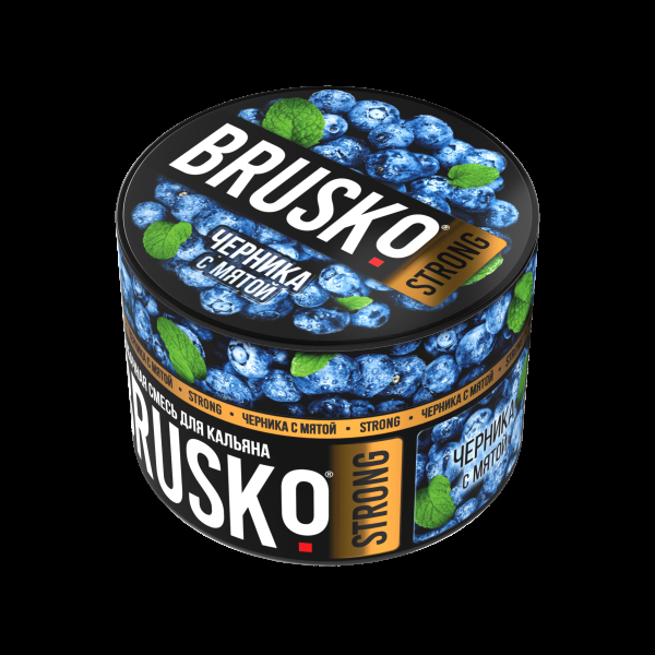 Смесь Brusko Strong черника с мятой  50 гр в Санкт-Петербурге
