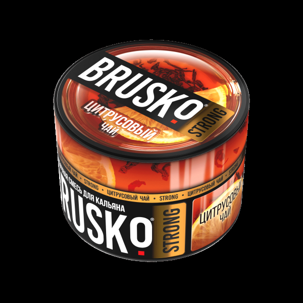 Смесь Brusko Strong цитрусовый чай  50 гр в Санкт-Петербурге