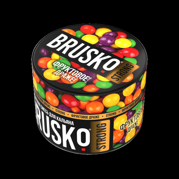 Смесь Brusko Strong фруктовое драже  50 гр в Санкт-Петербурге