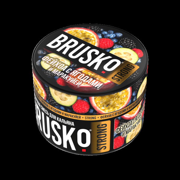 Смесь Brusko Strong фейхоа с ягодами и маракуйей  50 гр в Санкт-Петербурге