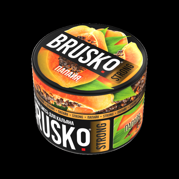 Смесь Brusko Strong папайя  50 гр в Санкт-Петербурге