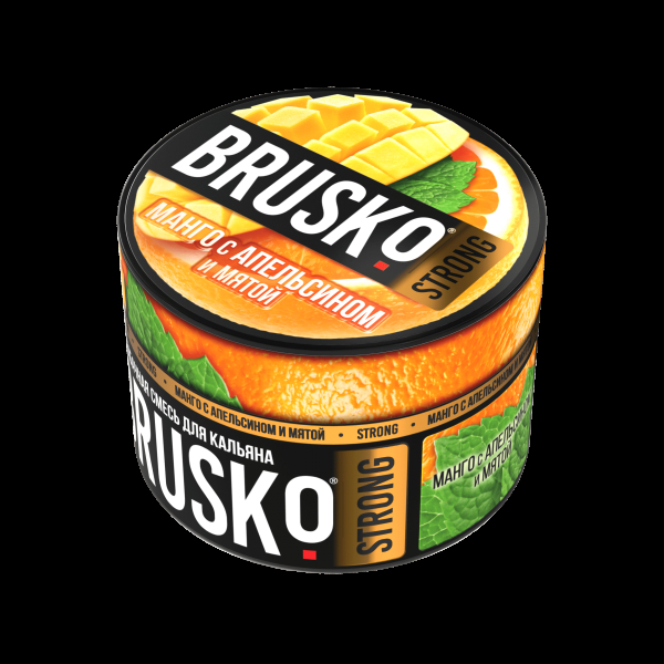 Смесь Brusko Strong манго с апельсином и мятой  50 гр в Санкт-Петербурге
