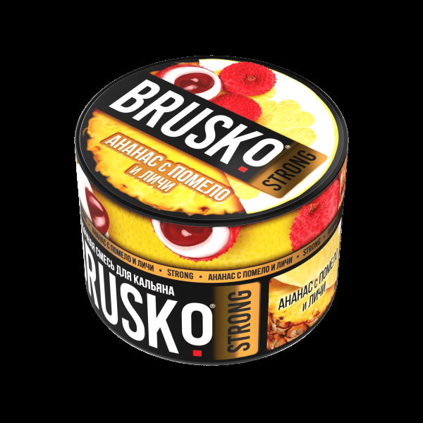 Смесь Brusko Strong ананас с помело и личи  50 гр в Санкт-Петербурге