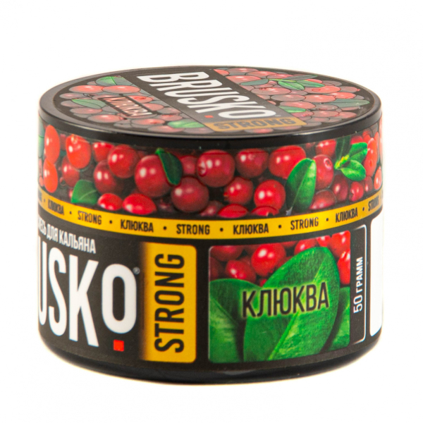 Смесь Brusko Strong клюква  50 гр в Санкт-Петербурге