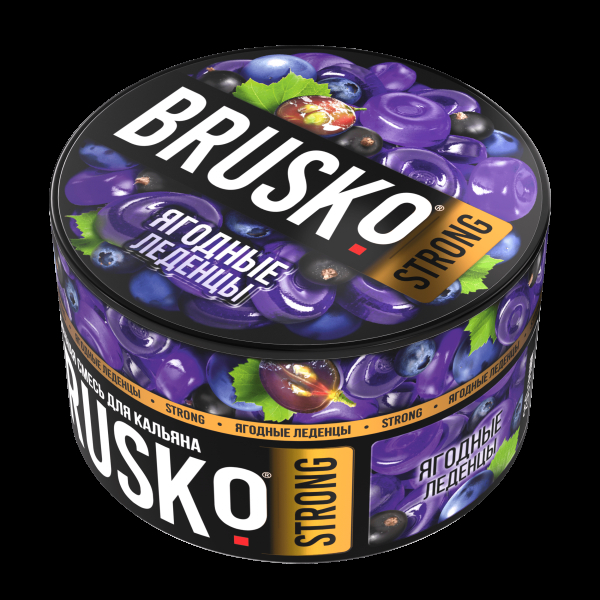 Смесь Brusko Strong ягодные леденцы  250 гр в Санкт-Петербурге