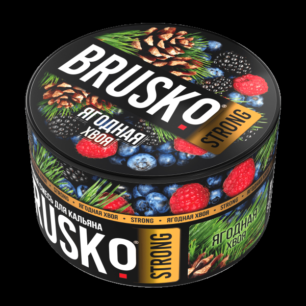 Смесь Brusko Strong ягодная хвоя  250 гр в Санкт-Петербурге