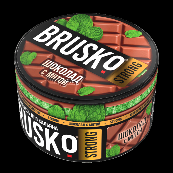 Смесь Brusko Strong шоколад с мятой  250 гр в Санкт-Петербурге