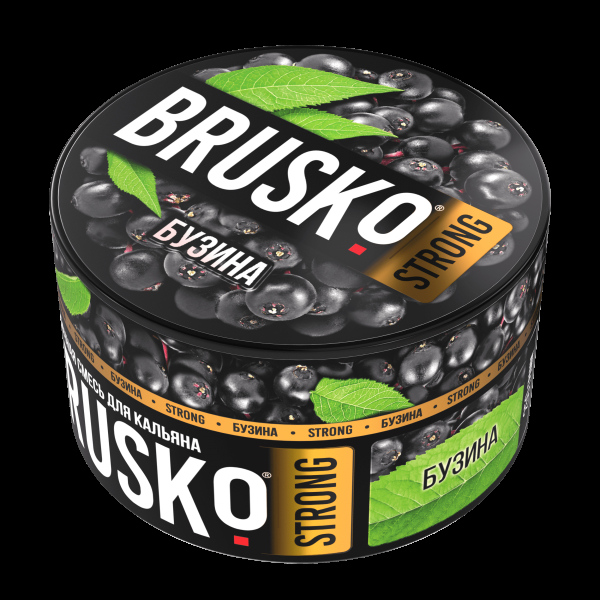 Смесь Brusko Strong бузина  250 гр в Санкт-Петербурге