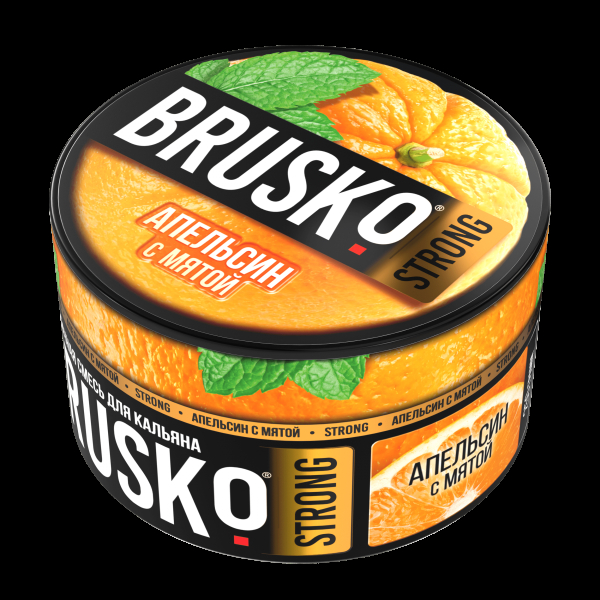 Смесь Brusko Strong апельсин с мятой  250 гр в Санкт-Петербурге