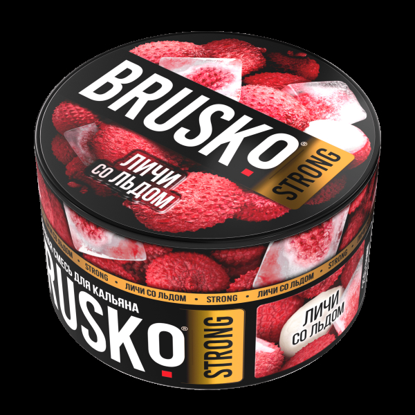 Смесь Brusko Strong личи со льдом  250 гр в Санкт-Петербурге