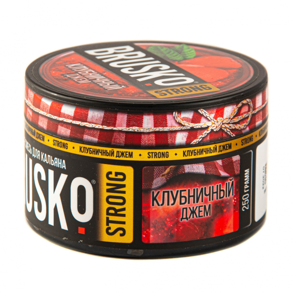 Смесь Brusko Strong клубничный джем  250 гр в Санкт-Петербурге
