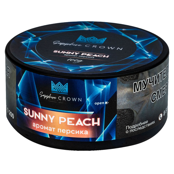 Табак Sapphire Crown Sunny Peach  100 грамм в Санкт-Петербурге